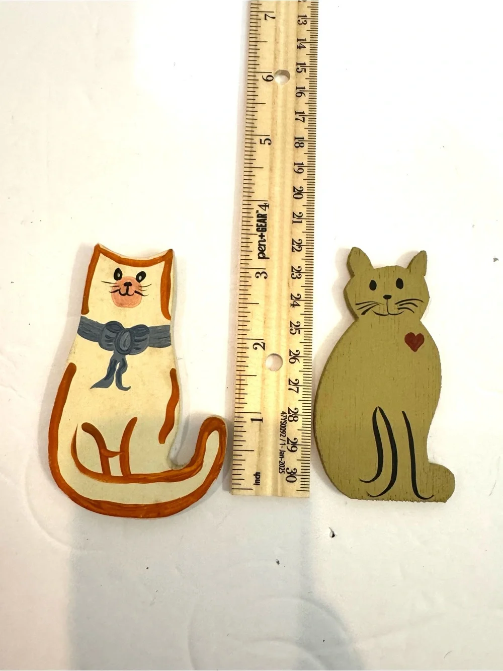 Lot of 4 Small Vintage ‘80s and ‘90s Country Cats Kittens Some Hand-painted